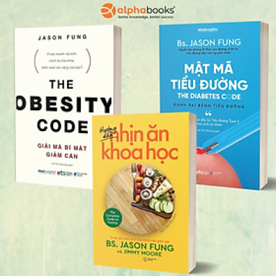 Combo Mật Mã Tiểu Đường + Giải Mã Bí Mật Giảm Cân + Hướng Dẫn Nhịn Ăn Khoa Học
