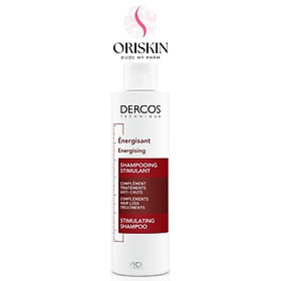 Dầu Gội Tăng Cường Dưỡng Chất Giúp Giảm Rụng Tóc Vichy Dercos Energising Shampoo Hairloss 200ml ( Mẫu mới)