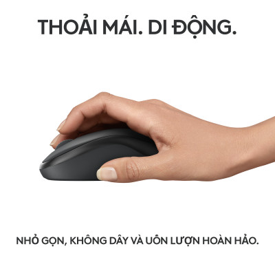 Chuột Bluetooth không dây Logitech M241 Silent - Hàng Chính Hãng