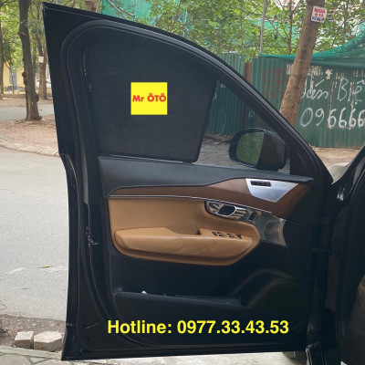Rèm Che Nắng 2 Cánh Trước Xe Volvo XC90 Hàng Loại 1 Chuẩn From, Dày Dặn