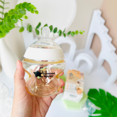 COMBO 2 Bình Sữa PPSU Ty Siêu Mềm Tự Nhiên Tommee Tippee Natural Start 150ml & 260ml