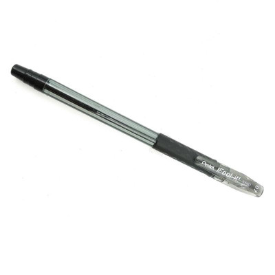 Bút Bi Nắp Đậy Pentel 0.7 BX487 - Màu Đen