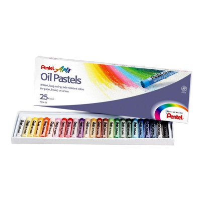 Sáp Dầu Pentel 25 Màu - PHN-25