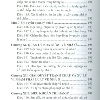 Luật Nhà Ở Và Văn Bản Hướng Dẫn Thi Hành 