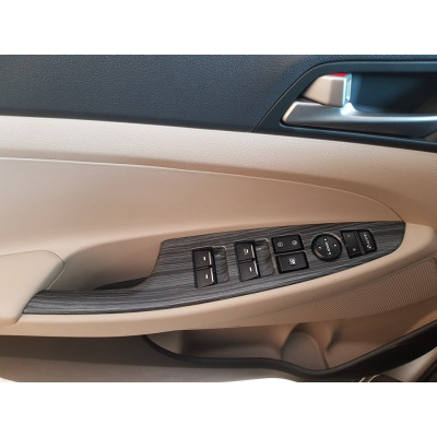 Ốp nội thất xe Huynda Tucson 2016- 2021 vân đá cao cấp