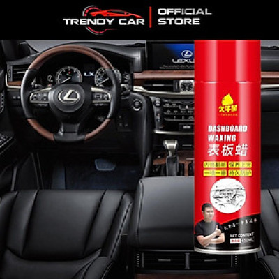 Chai Xịt Dưỡng Nhựa Nhám Ô tô - Phục Hồi Làm Mới Ghế Da DASHBOARD WAXING 450ml ️FLASH SALE️
