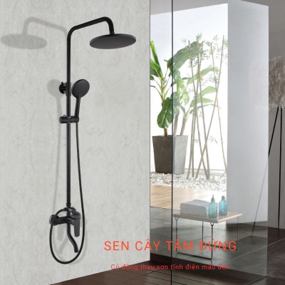  Sen Cây Điều Chỉnh Nhiệt Độ Nóng Lạnh Màu Đen GS2048D