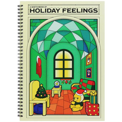 Tập Vẽ Lò Xo A4 - Sketchbook Van Gogh Inspire - Holiday Feelings - Giấy Trơn - 30 Trang 220gsm - The Sun