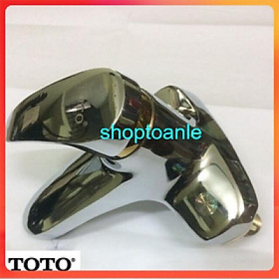 [FREESHIP] Vòi chậu rửa mặt nóng lạnh 2 chân TOTO + 2 dây cấp (vòi sen nhà tắm) bảo hành 5 năm