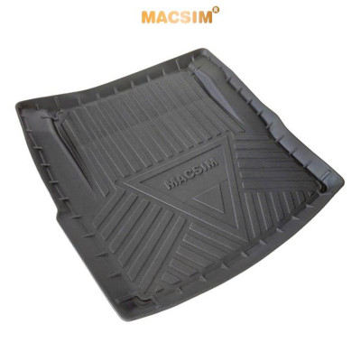 Thảm lót cốp (qd) xe ô tô BMW 3 series 320i/ 328i 2013-2019 nhãn hiệu Macsim chất liệu nhựa TPV cao cấp màu đen