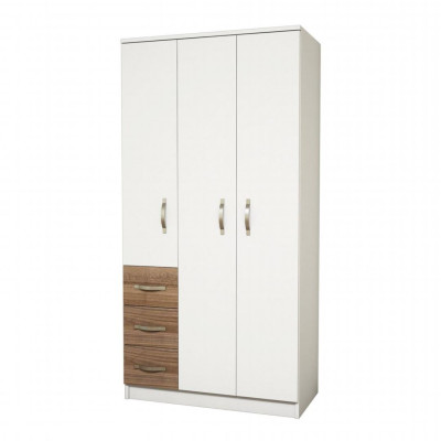 Tủ áo gỗ MDF kết cấu chắc chắn phủ melamine SMLIFE Cerberus