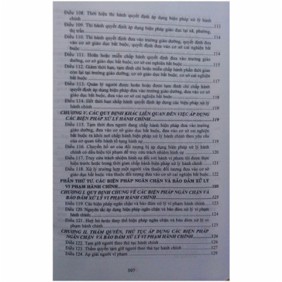 Sách Bình Luận Luật Xử Lý Vi Phạm Hành Chính Và Các Văn Bản Xử Phạt Vi Phạm Hành Chính Trong Lĩnh Vực Giao Thông Đường Bộ, Đất Đai, Môi Trường, An Ninh Trật Tự, Xây Dựng, Thương Mại