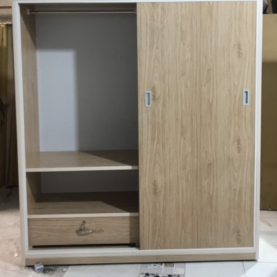 Tủ áo lùa 1m2 x 1m8 x 50 cm (màu gỗ tự nhiên)