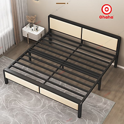 [ Miễn phí giao hàng cà lắp đặt TP. HCM] Giường ngủ sắt hiện đại Ohaha - GS008