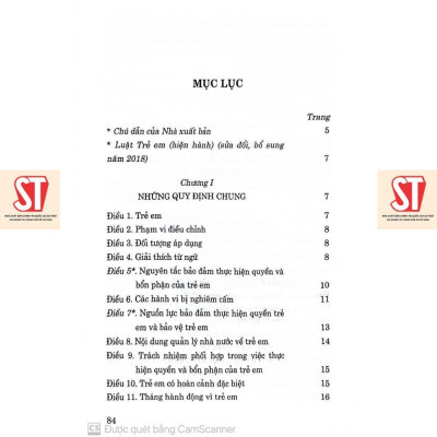 Sách - Luật Trẻ Em (Hiện Hành) (Sửa Đổi, Bổ Sung Năm 2018) - NXB Chính Trị Quốc Gia