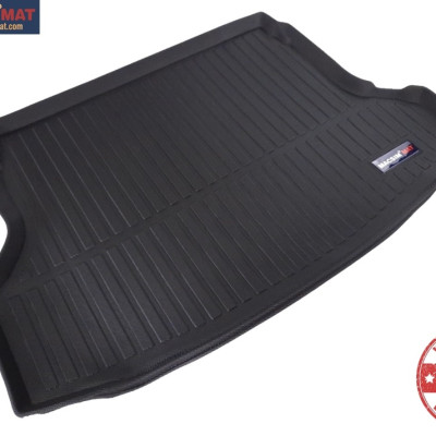 Thảm lót cốp xe ô tô Nissan X trail 2014-2017 nhãn hiệu Macsim chất liệu TPV cao cấp màu đen(088)