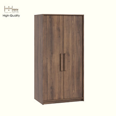 HAPPY FURNITURE , Tủ quần áo 2 cửa mở - RUBEL, TCM_226, 90cm x 59cm x 180cm DxRxC