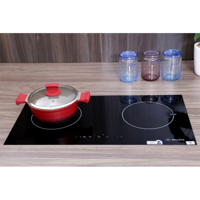 Bếp Âm Từ Đôi Malloca MH-02I (72 cm) - Hàng chính hãng