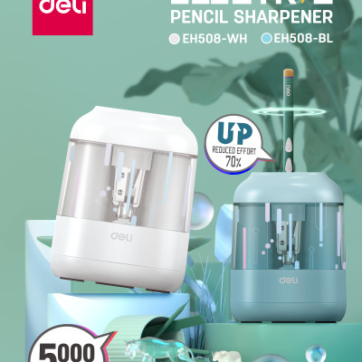 Gọt Bút Chì Điện Tự Động Deli - 1 Chiếc - 502