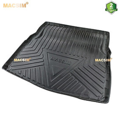 Thảm lót cốp hn xe ô tô Mercedes S class S400L/S320L 2014-2020 nhãn hiệu Macsim chất liệu TPV cao cấp màu đen (D0021)