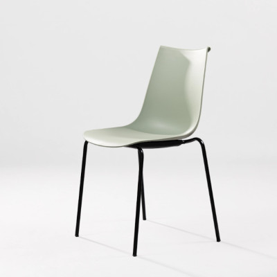 Ghế nhựa chân sắt nhập khẩu Tundo cao cấp JNST Amelie11CT 42 x 43 x 82 cm