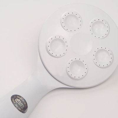 Bộ tay dây sen siêu tăng áp nhựa ABS trắng Eurolife EL-116SH