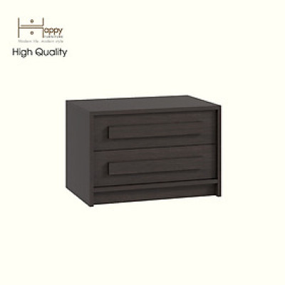 HAPPY FURNITURE , Táp đầu giường 2 ngăn kéo - RUBEL, THK_253 , 60cm x 40cm x 40cm DxRxC