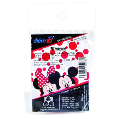 Bộ 3 Gôm Điểm 10 TP-E020/MI Chuột Mickey Các Tư Thế