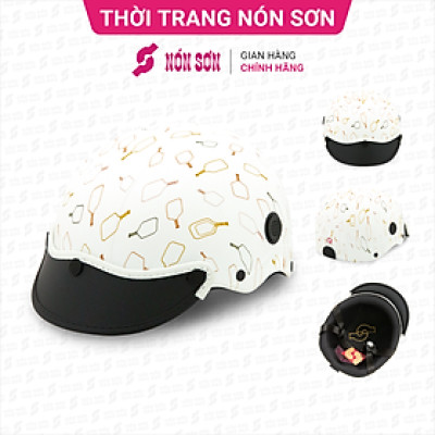 ƯU ĐÃI - Mũ bảo hiểm lỗ thông gió phiên bản mới NÓN SƠN chính hãng AMP-TR123