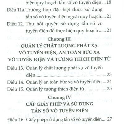 Luật Tần Số Vô Tuyến Điện Sửa Đổi, Bổ Sung Năm 2022