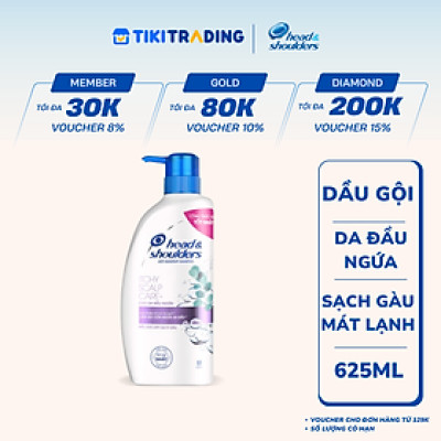Dầu Gội HEAD & SHOULDERS Chai 625ml 