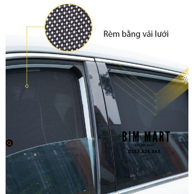 Rèm che nắng nam châm ô tô dành cho các xe hãng Honda - Hàng Chính Hãng
