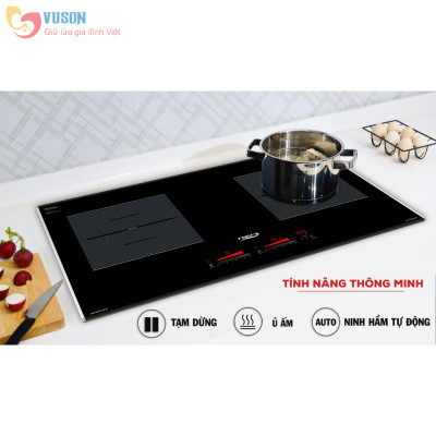 Bếp từ đôi Chefs EH-DIH896 - Hàng chính hãng