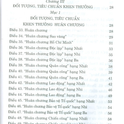 Luật Thi Đua, Khen Thưởng (Bản in năm 2022)