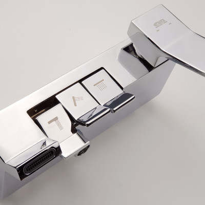 Cây sen nóng lạnh Đồng mạ Chrome Eurolife EL-SC911 (Trắng bạc)