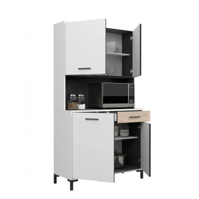 Tủ nhà bếp gia đình bằng gỗ MDF kết cấu chắc chắn SMLIFE Dekogi