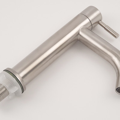 Vòi lavabo lạnh Inox SUS 304 Eurolife EL-LL123