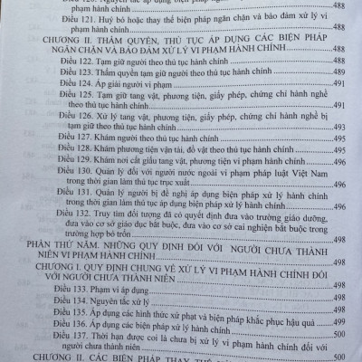Thủ Tục Xử Phạt Vi Phạm Hành Chính Và Thi Hành Quyết Định Xử Phạt Vi Phạm Hành Chính