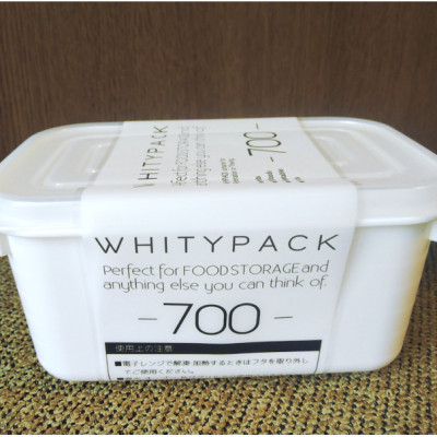 Bộ 4 hộp đựng thực phẩm Whity Pack sử dụng được trong lò vi sóng - nội địa Nhật Bản
