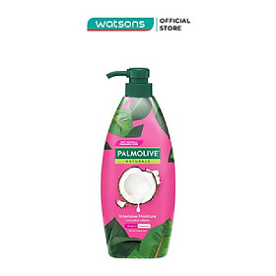 Dầu Gội và Xả Palmolive Naturals Intensive Moisture Coconut Cream 600ml