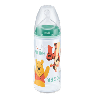Bình Sữa Nhựa PP 300ml Disney Núm Ti Silicone S1 Nuk NU11731 (Size M) - Mẫu Ngẫu Nhiên