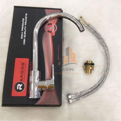 Vòi chậu rửa bát nóng lạnh vòi rửa bát cao cấp Rangos RG-511