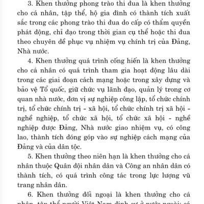 Luật thi đua,khen thưởng