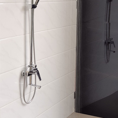 Cây sen nóng lạnh Đồng mạ Chrome Eurolife EL-SC913(Trắng bạc)