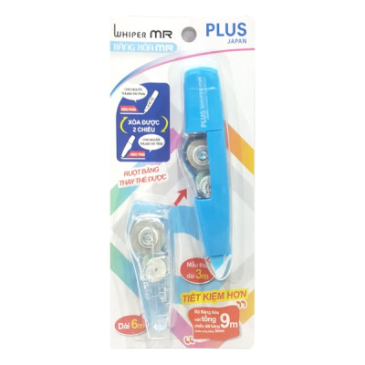 Set 1 Băng xóa PLUS MR Japan Premium kèm 1 ruột