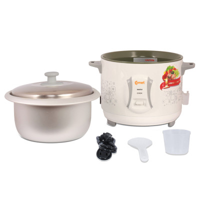 Nồi cơm điện nắp rời Comet CM8021 dung tích 1.8L – Công suất 700W, giữ nóng lâu, dễ vệ sinh – Hàng chính hãng, bảo hành 12 tháng