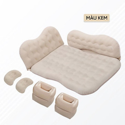 Giường Nệm Hơi Ô Tô Cao Cấp - Đệm Ô Tô Cho Xe 5,7 Chỗ - Phiên Bản Chống Nóng Lưng - 
