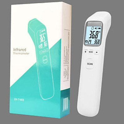 Nhiệt kế điện tử hồng ngoại đo nhiệt độ cơ thể, nhiệt độ nước, nhiệt độ phòng... CK-T1803