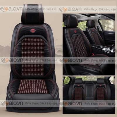 Áo trùm lót bọc ghế da xe ô tô Daewoo Matiz da hạt gỗ tự nhiên CAO CẤP