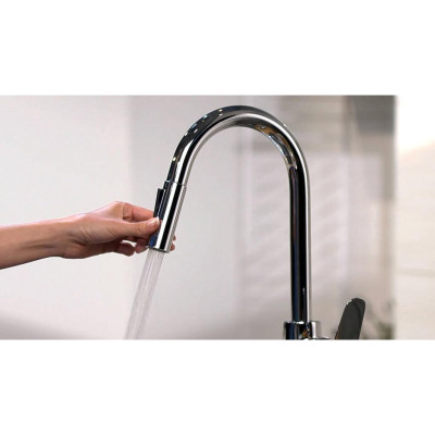 Vòi chậu bếp nóng lạnh hansgrohe 240 2jet 31815000